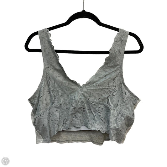 Bralette By Aerie In Grey, Size: Xxl