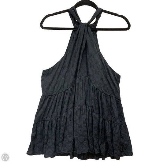 Tank Top By Anthropologie In Black, Size: L
