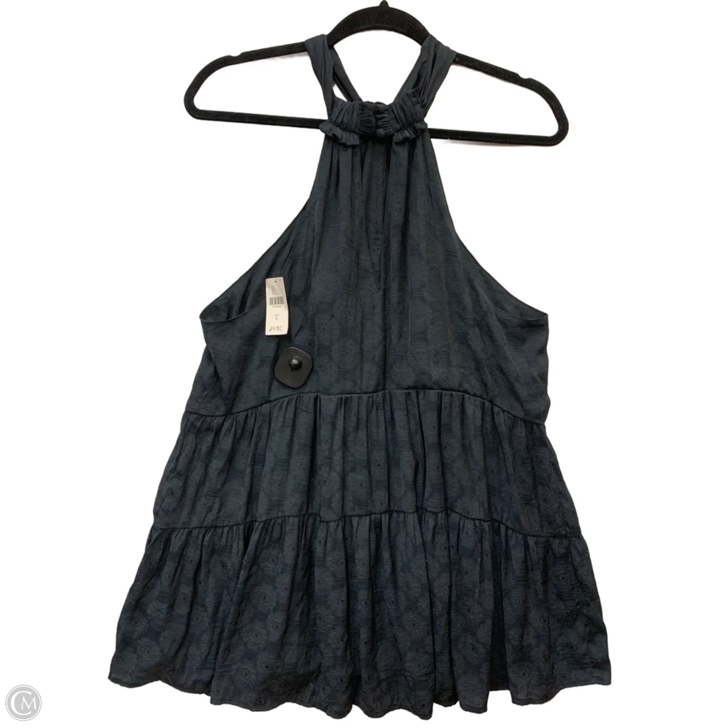 Tank Top By Anthropologie In Black, Size: L