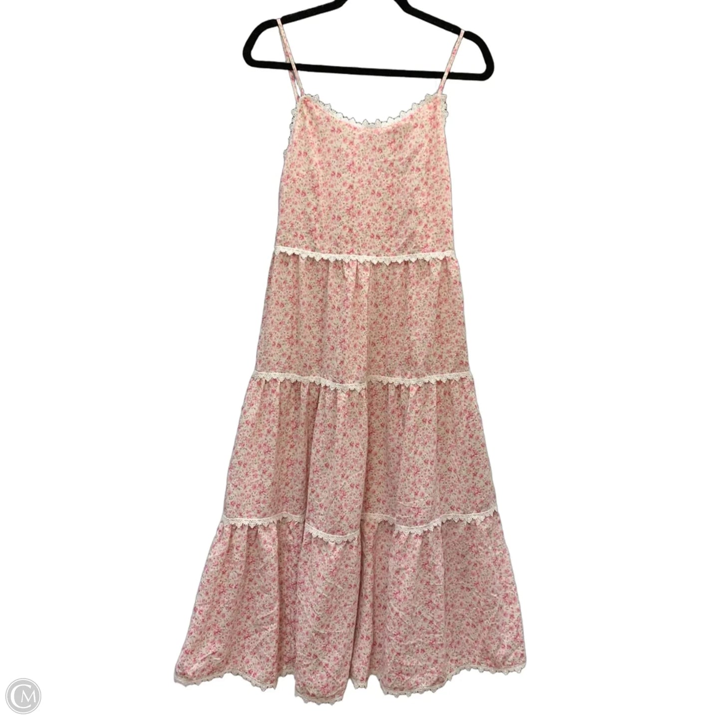 Dress Casual Maxi By Clothes Mentor In Pink, Size: M