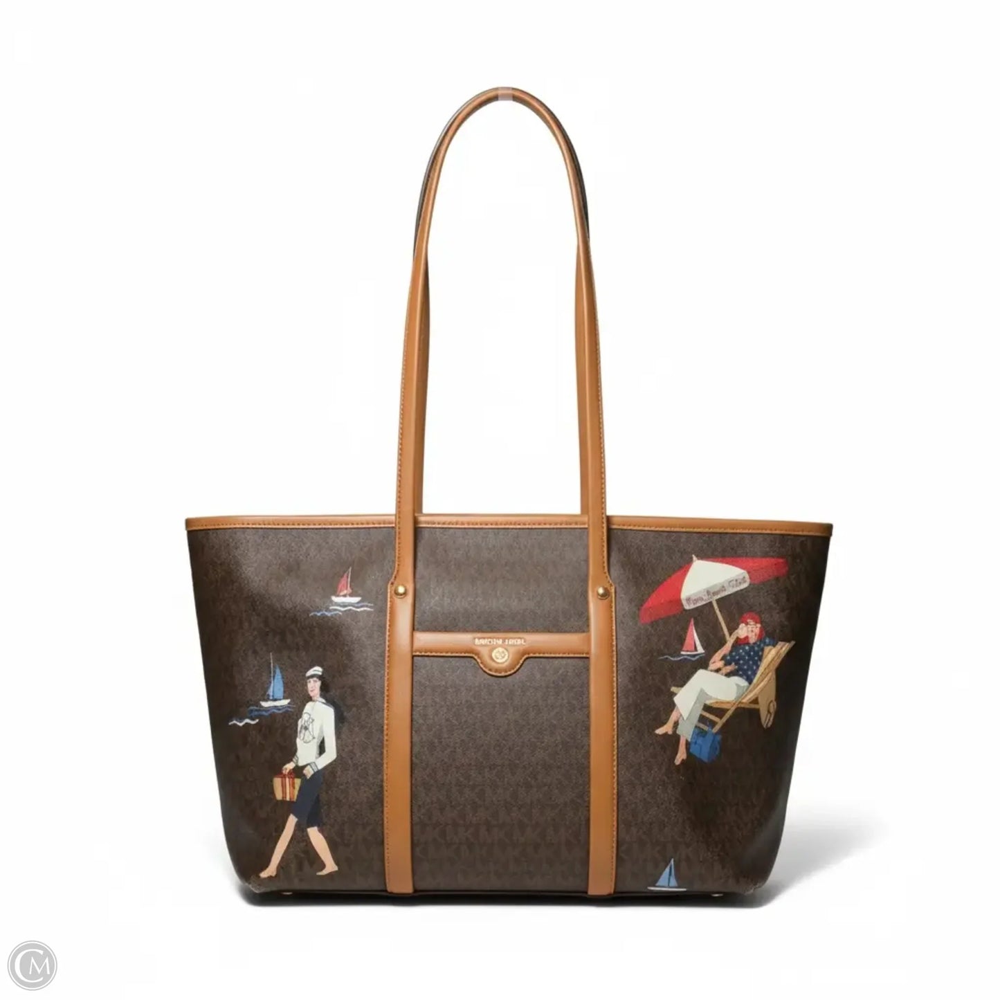 Tote Designer By Michael Kors, Size: Large