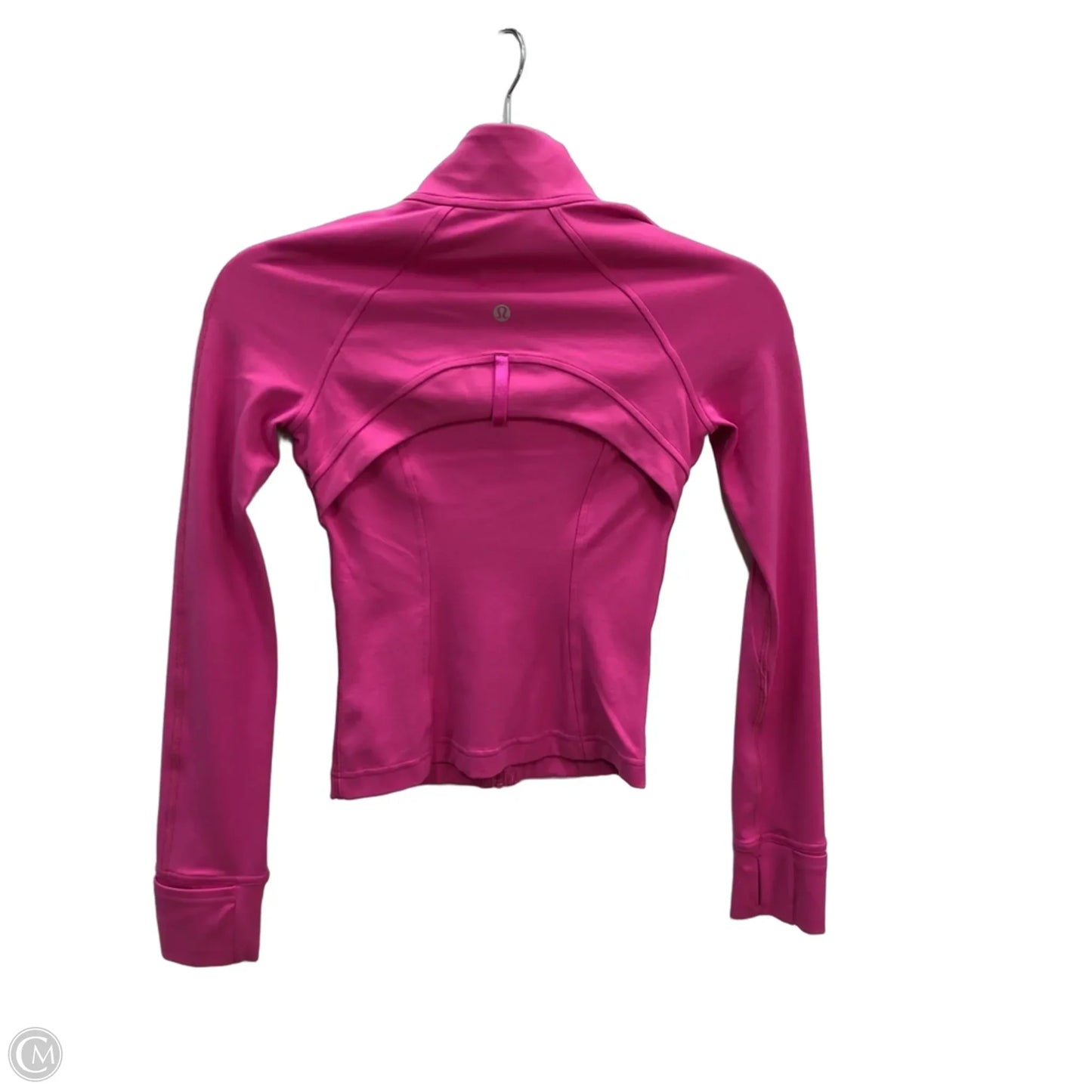 Athletic Jacket By Lululemon In Pink, Size: 0