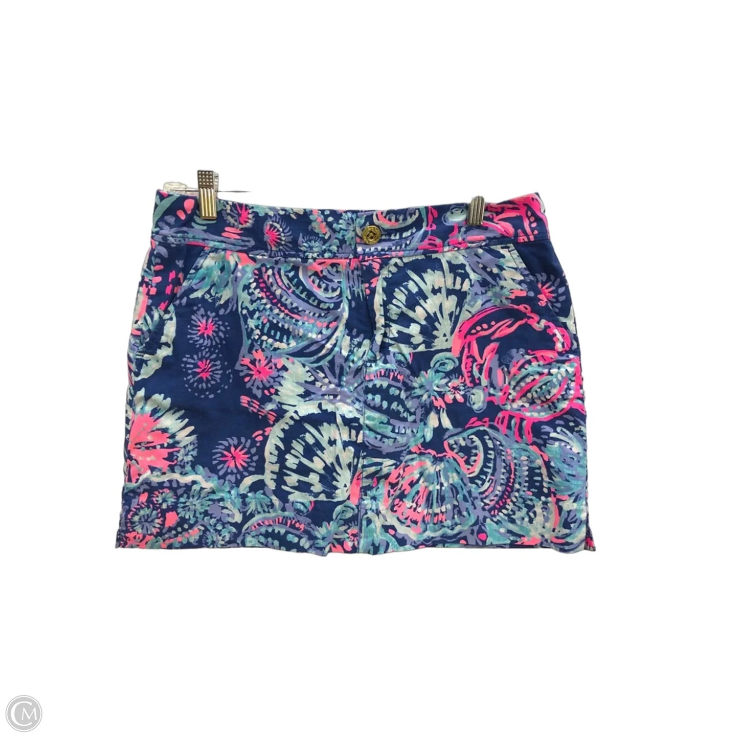 Skort Designer By Lilly Pulitzer In Blue, Size: 8