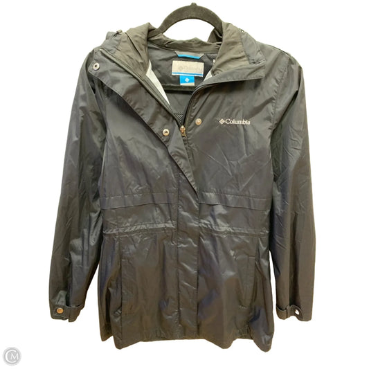 Jacket Windbreaker By Columbia In Black, Size: Xs