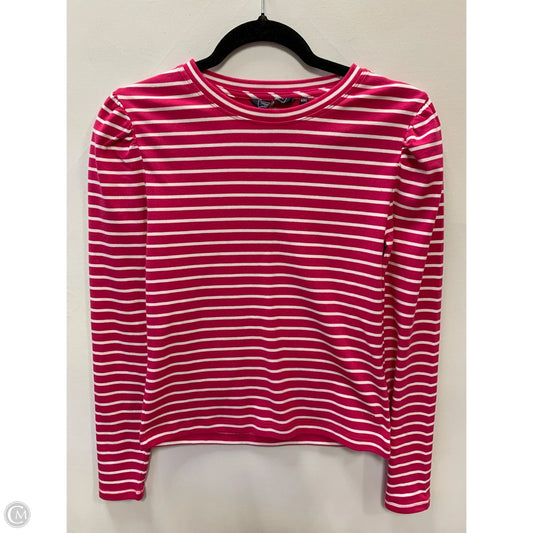 Top Long Sleeve By Vineyard Vines In Striped Pattern, Size: Xxs