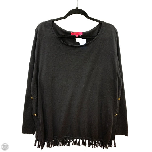 Sweater Designer By Lilly Pulitzer In Black, Size: Xl