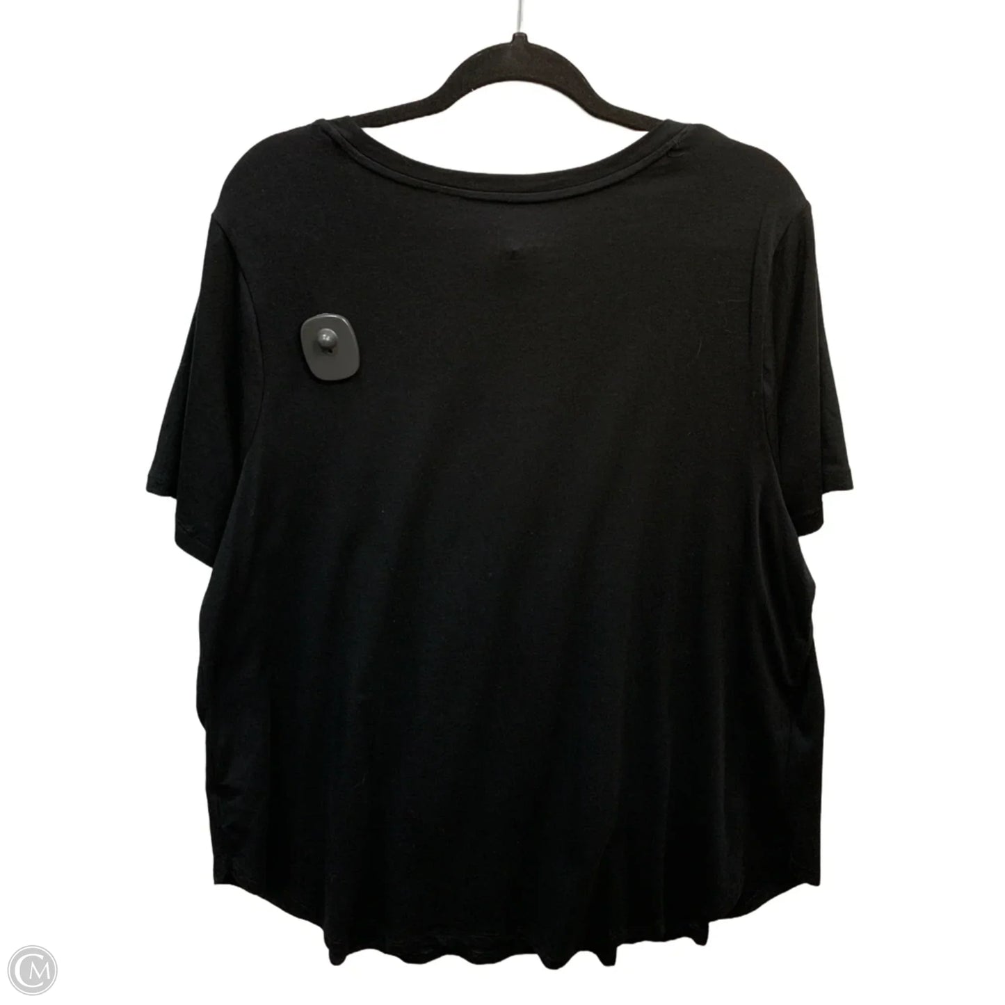 Top Sleeveless Basic By Ava & Viv In Black, Size: 1x