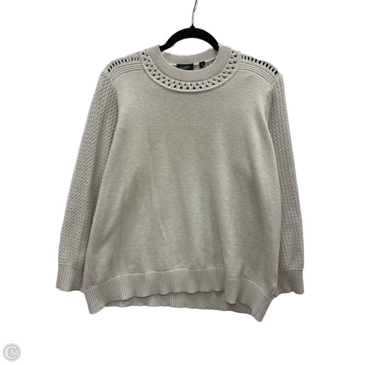 Sweater By Cyrus In Grey, Size: 1x