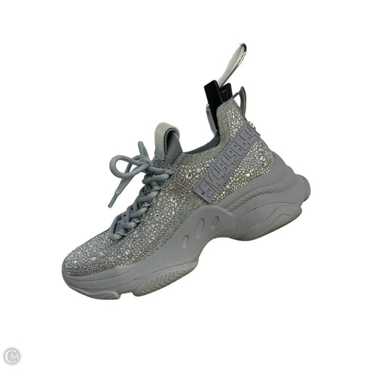 Shoes Sneakers Platform By Steve Madden In Grey, Size: 8