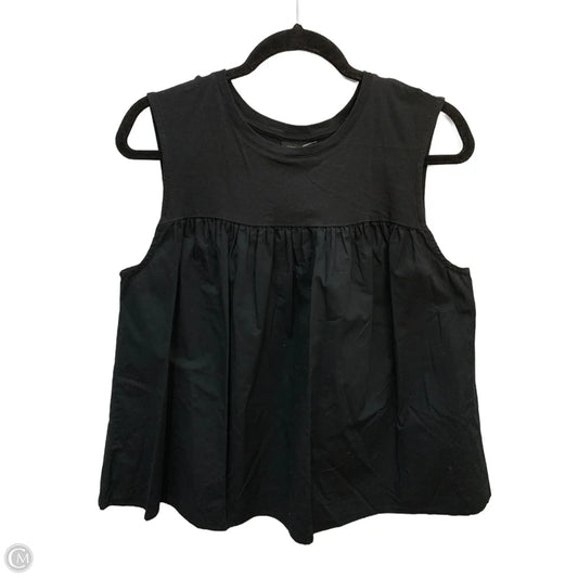 Tank Top By Who What Wear In Black, Size: Xl