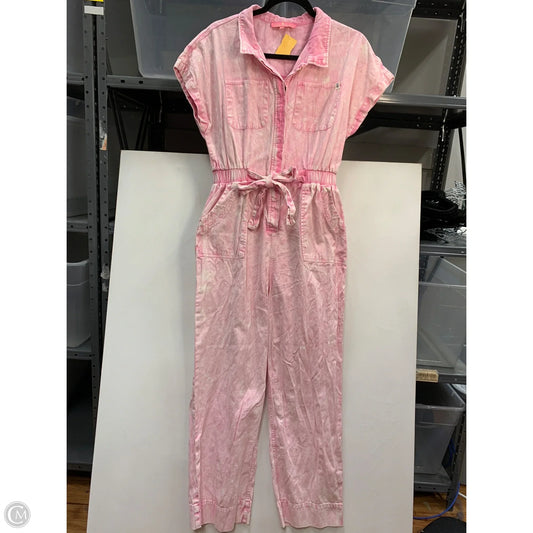 Jumpsuit By Simply Southern In Pink, Size: M