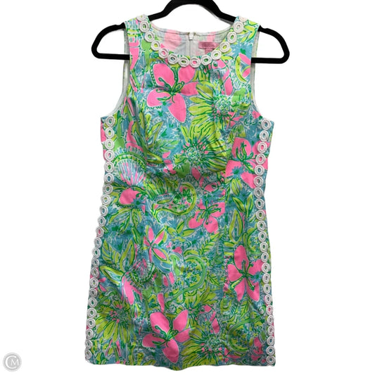 Dress Designer By Lilly Pulitzer In Tropical Print, Size: 6