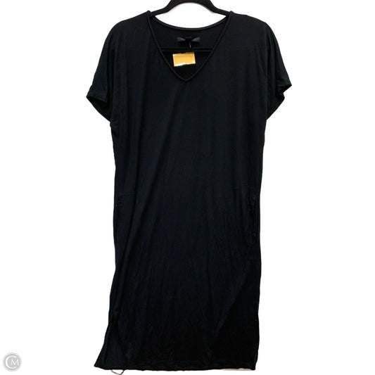Dress Casual Midi By Donna Karan In Black, Size: S