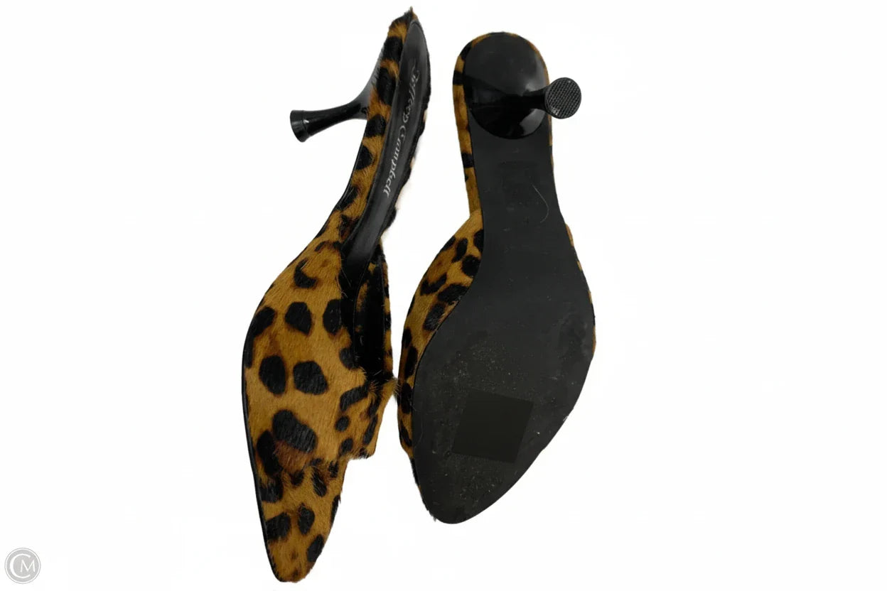 Shoes Heels Kitten By Jeffrey Campbell In Leopard Print, Size: 6