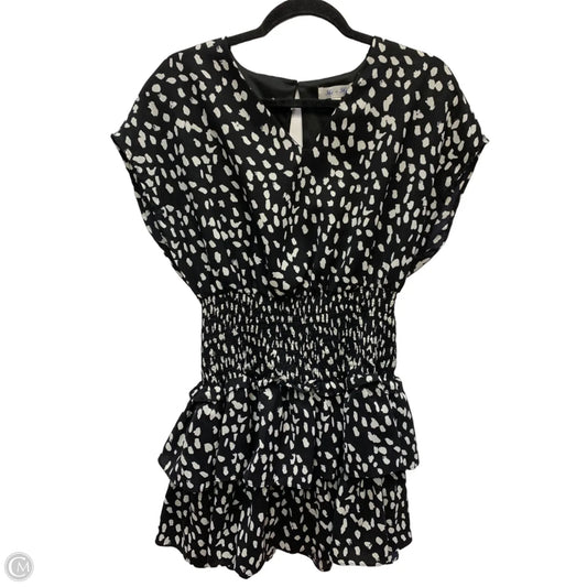 Dress Party Short By She + Sky In Black & Cream, Size: M