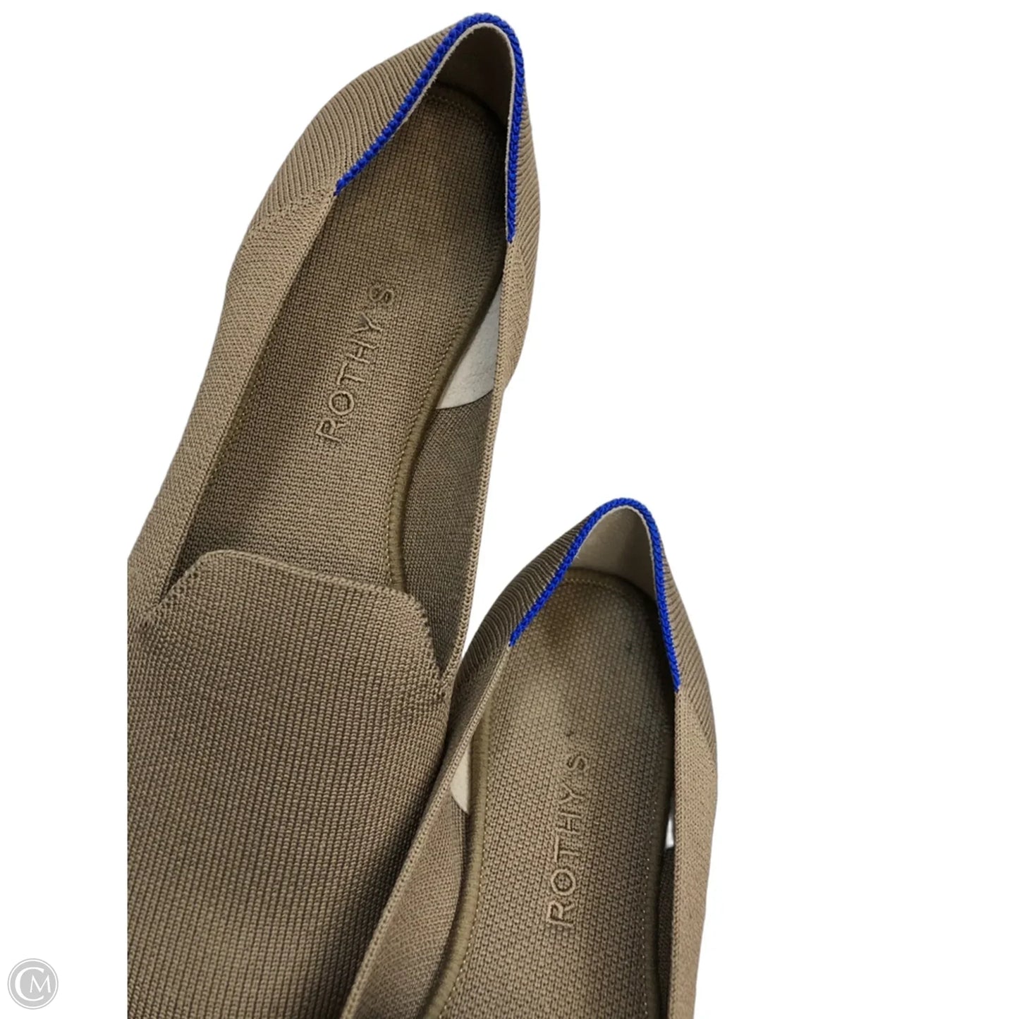 Shoes Flats By Rothys In Brown, Size: 9.5