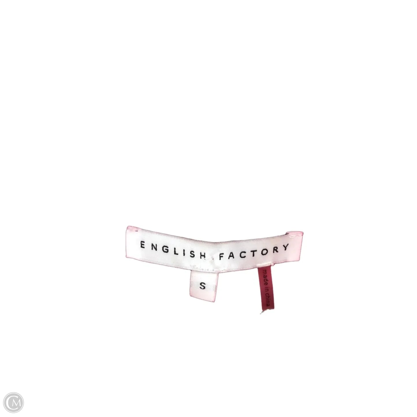 Blouse Short Sleeve By Entro In Pink, Size: S