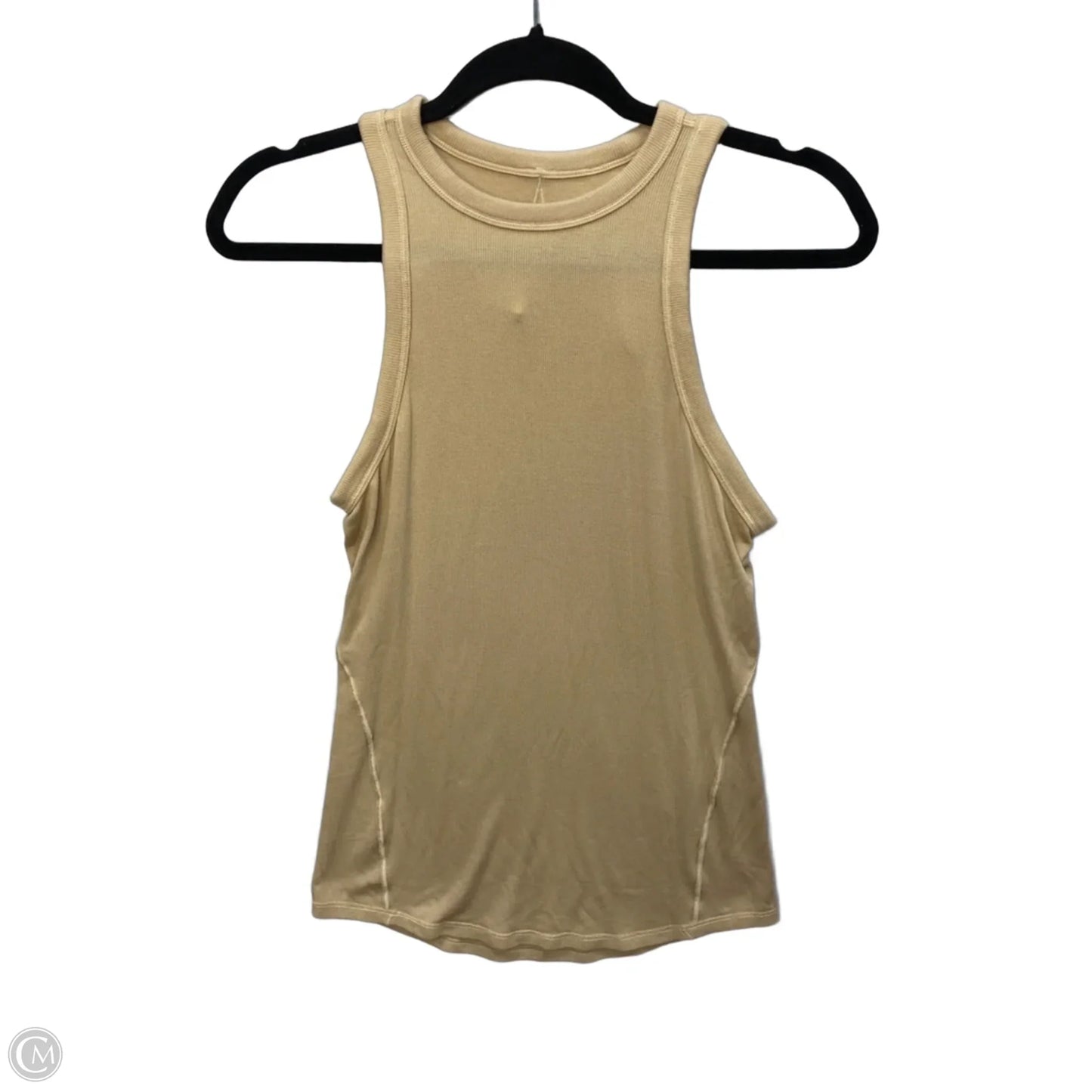 Athletic Tank Top By Lululemon In Tan, Size: S