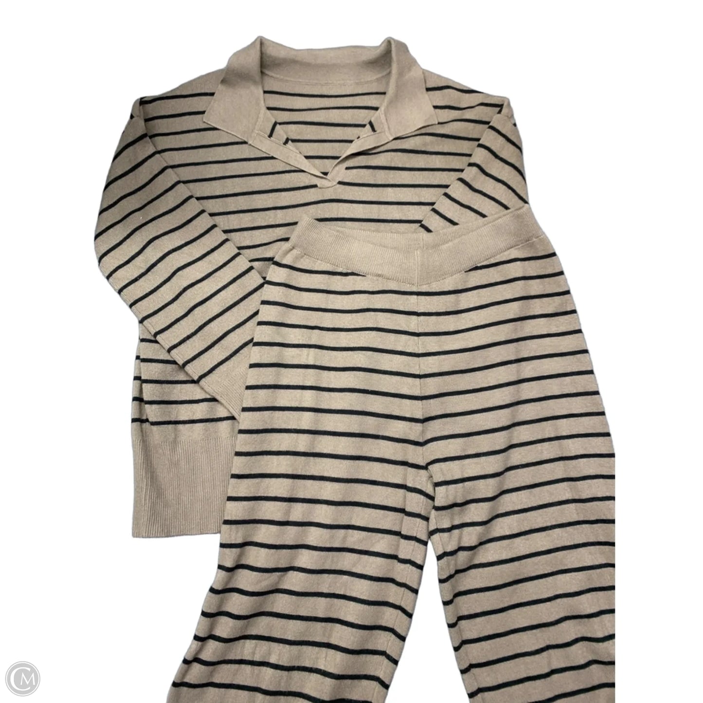 Pants Set 2pc By Shein In Brown, Size: M