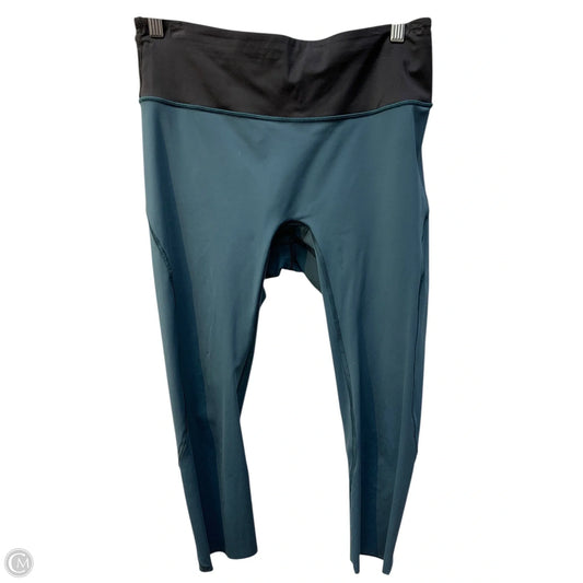 Athletic Capris By Lululemon In Blue, Size: 10