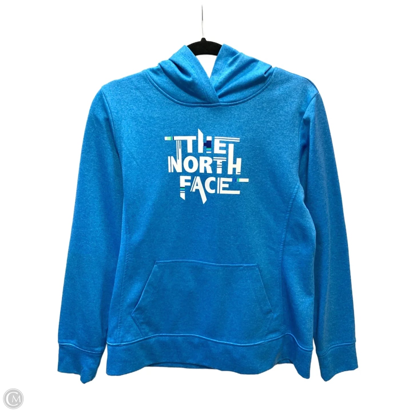 Sweatshirt Hoodie By The North Face In Blue, Size: L