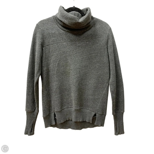 Athletic Sweatshirt Collar By Alo In Grey, Size: Xs