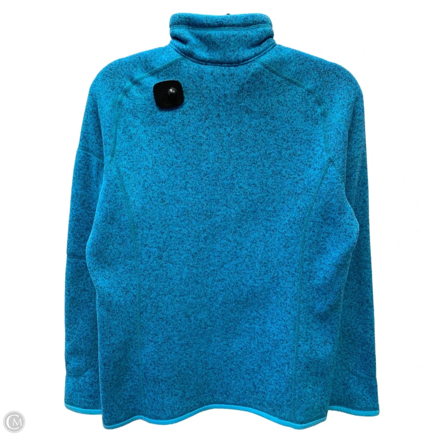 Sweatshirt Collar By Patagonia In Teal, Size: L