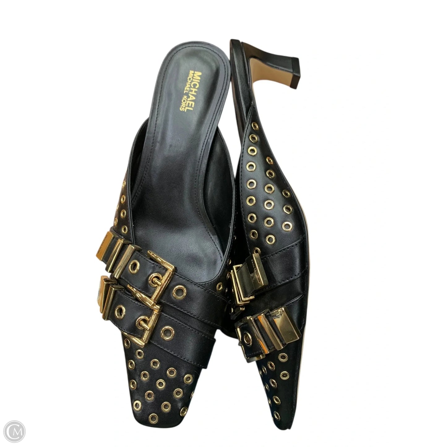 Shoes Heels Kitten By Michael By Michael Kors In Black, Size: 8.5