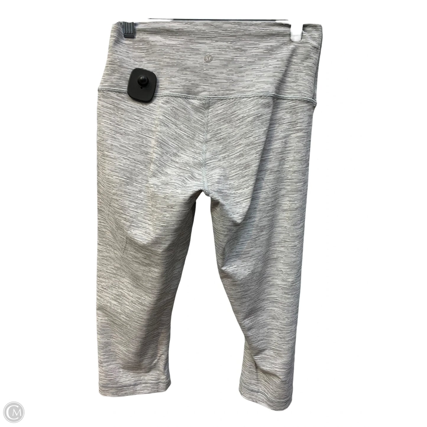 Athletic Capris By Lululemon In Grey, Size: 8
