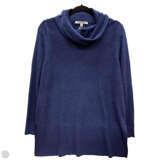 Sweater By Adrienne Vittadini In Navy, Size: Xl