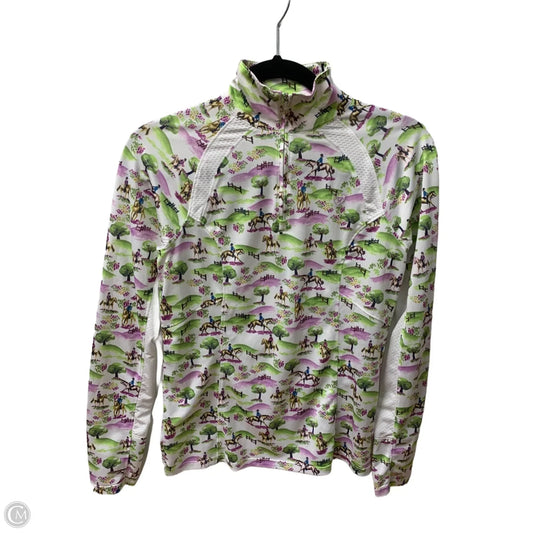 Athletic Top Long Sleeve Crewneck By Ariat In Multi-colored, Size: Xs