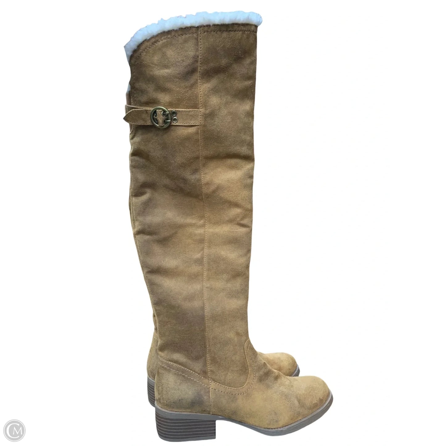 Boots Knee Flats By Maurices In Brown, Size: 10