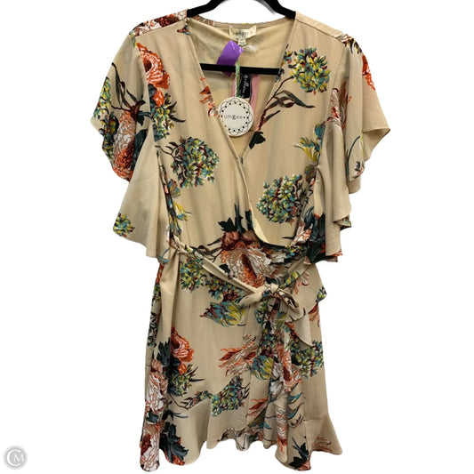 Dress Casual Midi By Umgee In Floral Print, Size: 1x