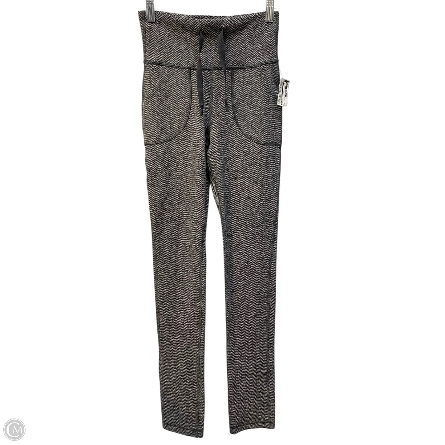 Athletic Leggings By Lululemon In Black, Size: 4