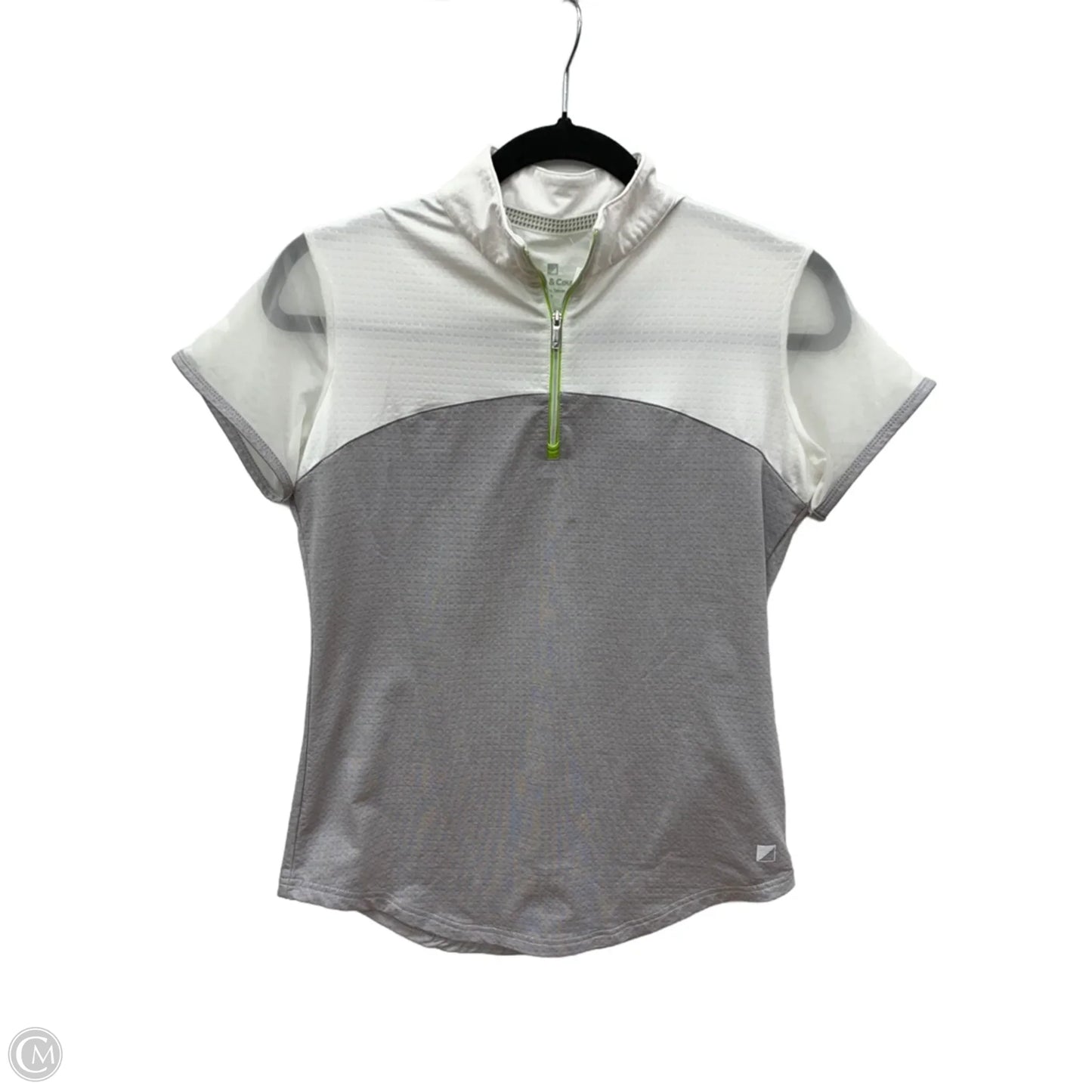 Athletic Top Short Sleeve By Bette And Court In White, Size: S