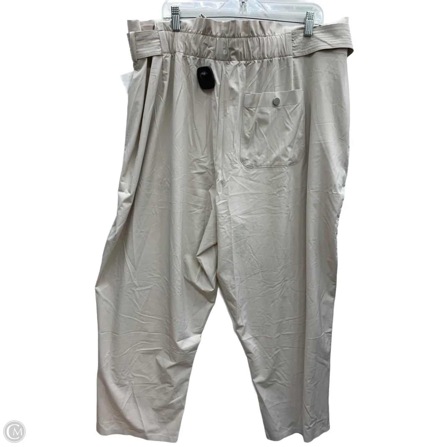 Athletic Pants By Athleta In Tan, Size: 3x