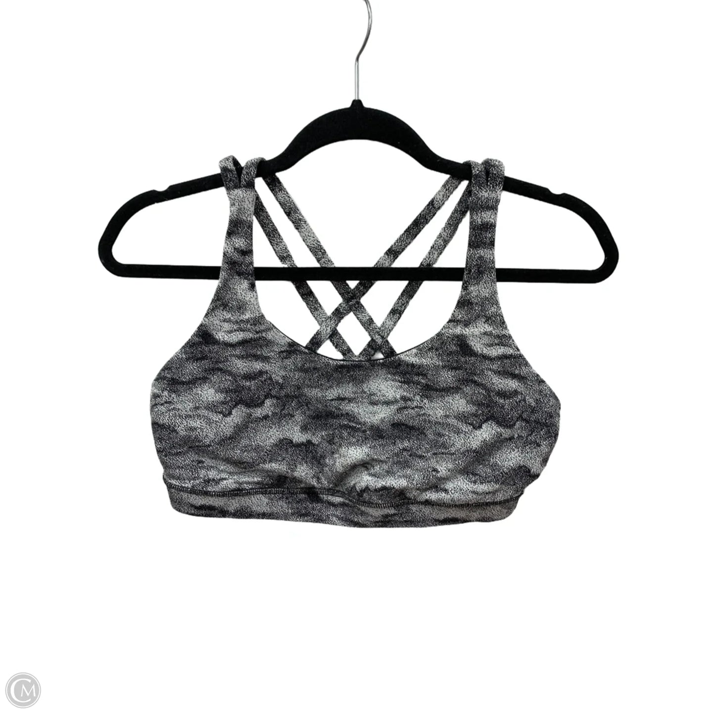 Athletic Bra By Lululemon In Grey, Size: 10