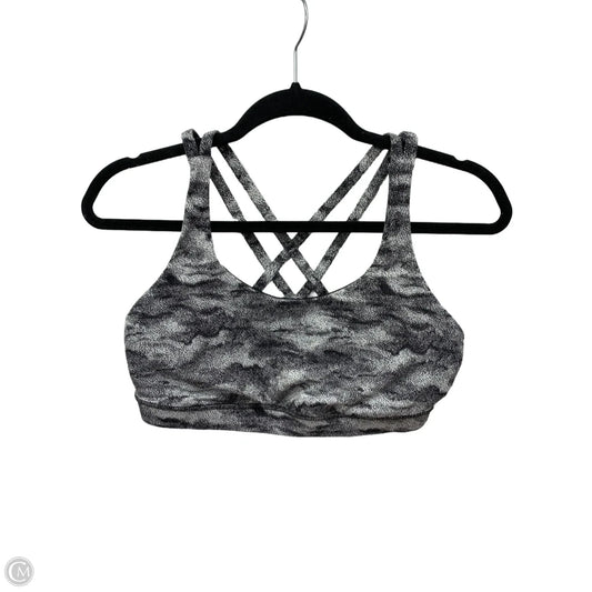 Athletic Bra By Lululemon In Grey, Size: 10