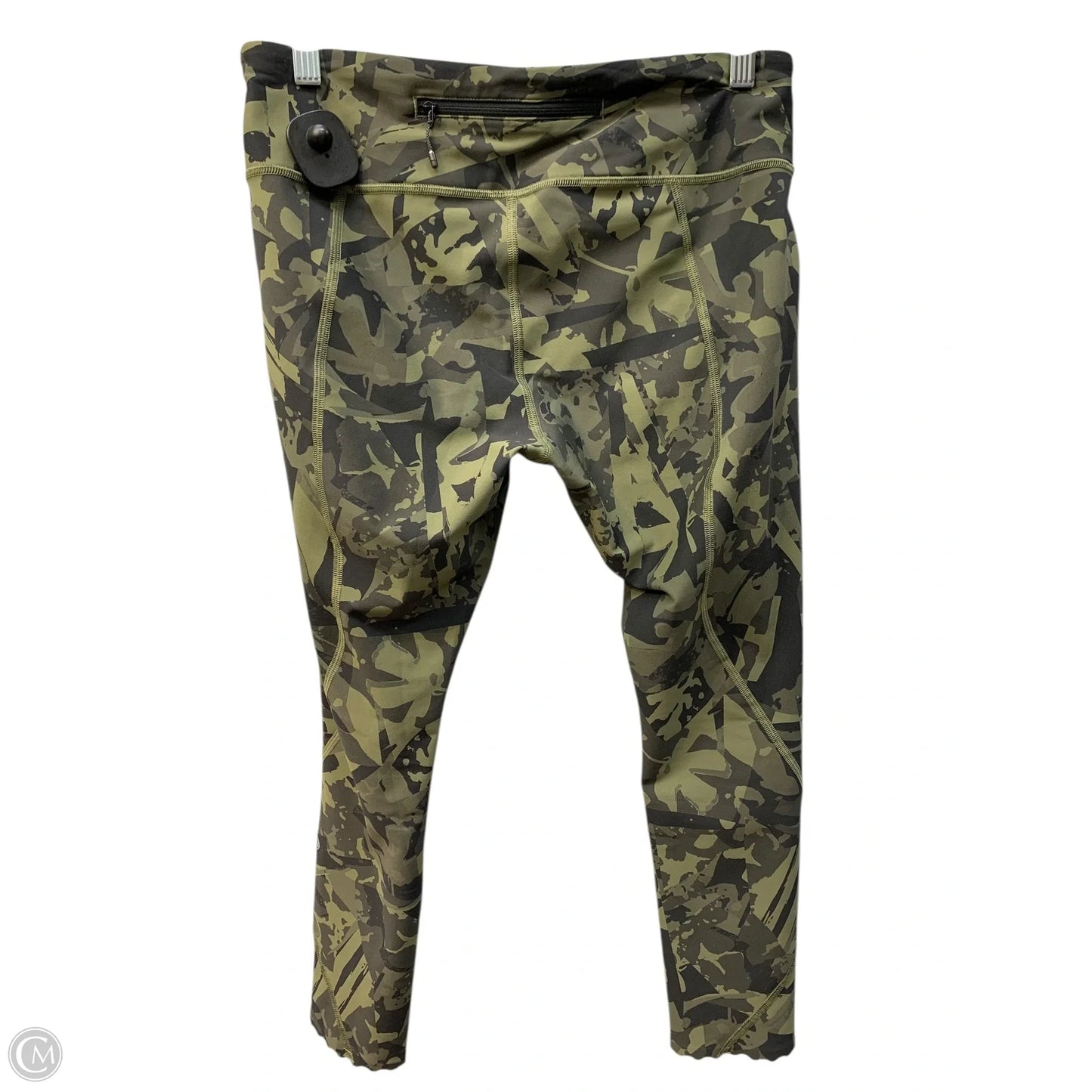Athletic Leggings By Lululemon In Camouflage Print, Size: 10