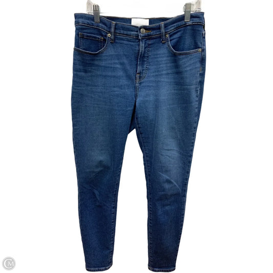 Jeans Skinny By Everlane In Blue Denim, Size: 12