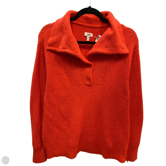 Sweater By Aerie In Orange, Size: Xxs