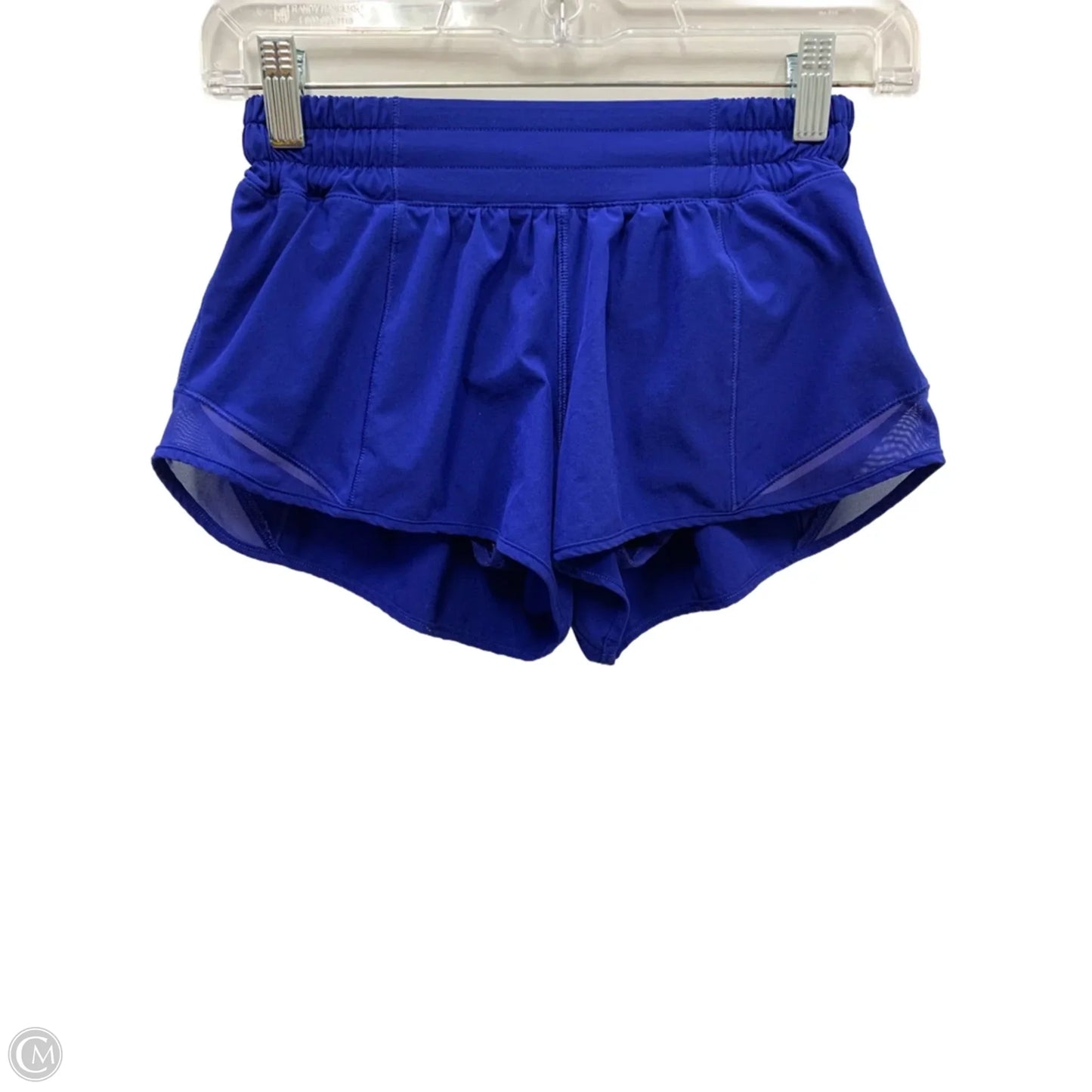 Athletic Shorts By Lululemon In Blue, Size: 4