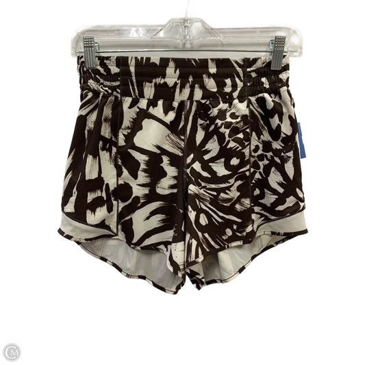 Athletic Shorts By Lululemon In Brown, Size: 6