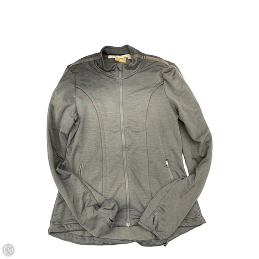 Athletic Jacket By Athleta In Grey, Size: S