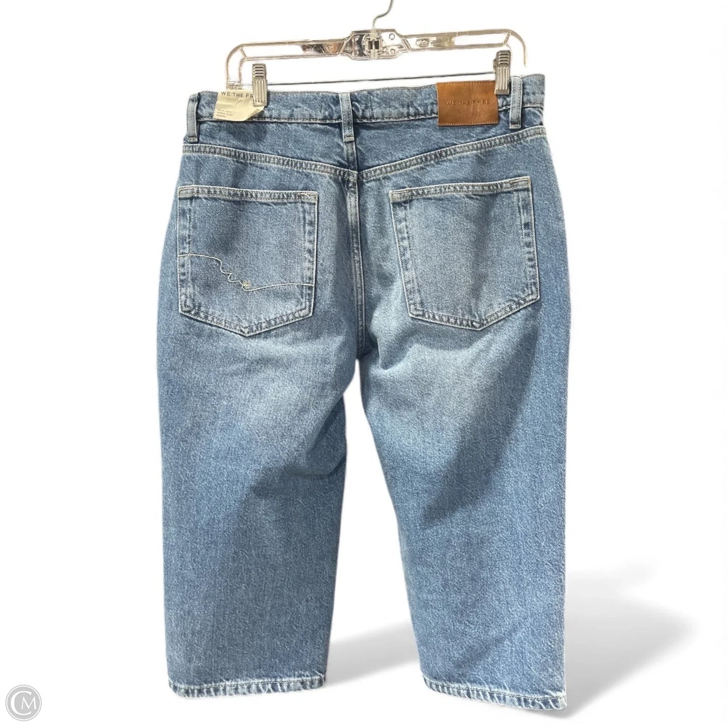 Capris By We The Free In Blue Denim, Size: 10