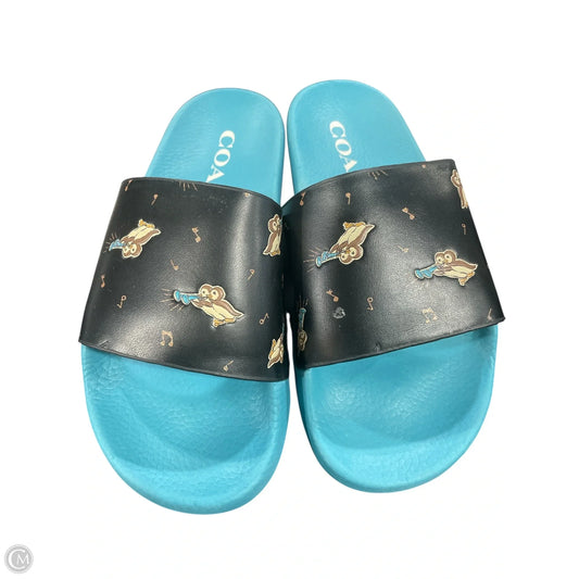 Shoes Designer By Coach In Multi-colored, Size: 6