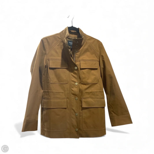 Jacket Utility By Banana Republic In Brown, Size: Xs