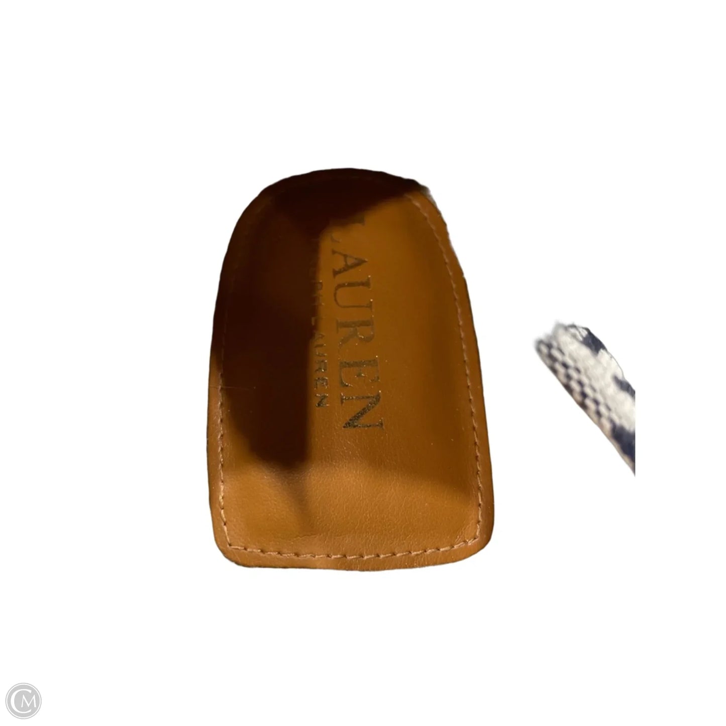 Shoes Flats By Ralph Lauren In Blue & Tan, Size: 9