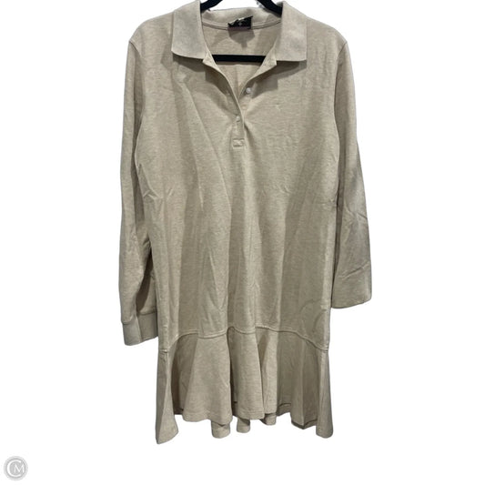 Dress Casual Midi By Tuckernuck In Brown, Size: L