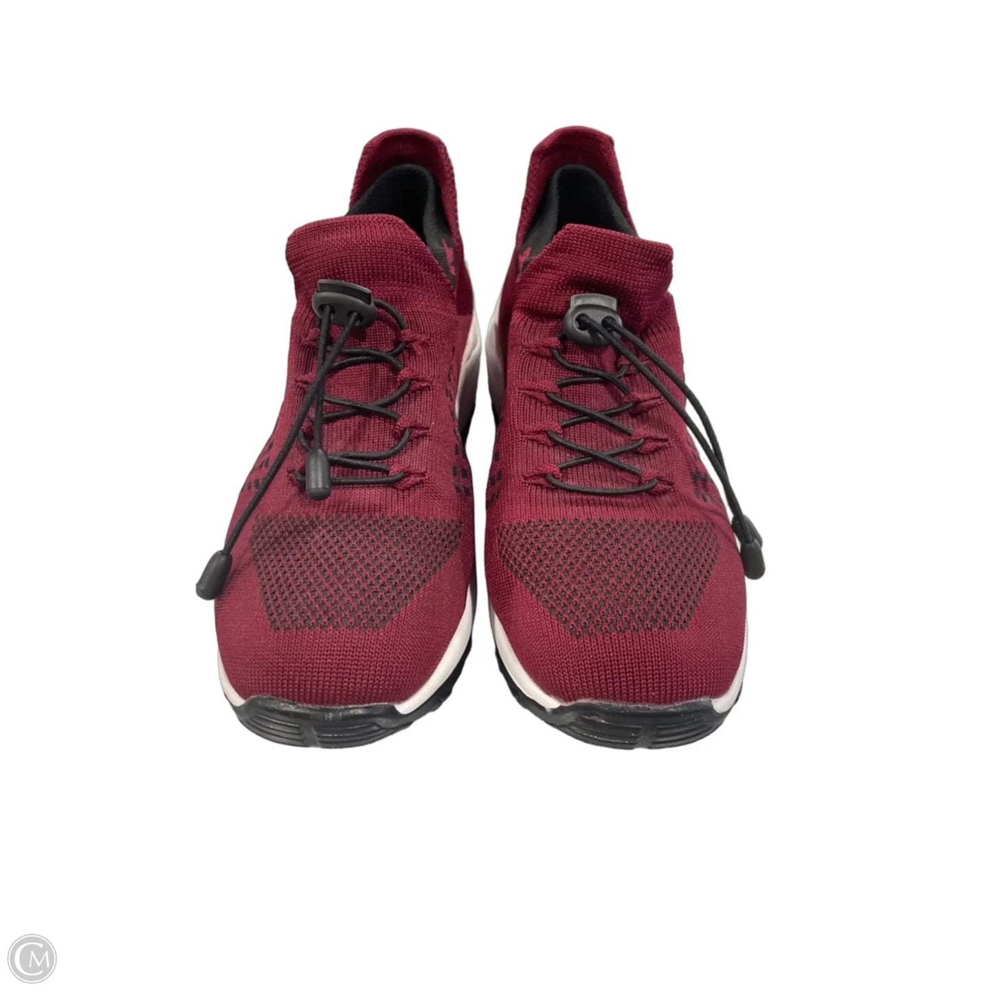 Shoes Athletic By Clothes Mentor In Maroon, Size: 9